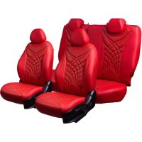Чехлы Премиум Экокожа Байрон Президент|Жук на Peugeot 301 2013-2016 г.в.