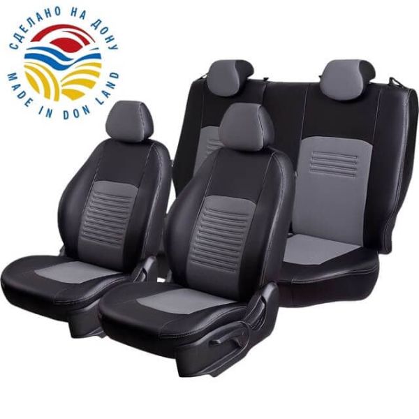 Чехлы Экокожа Турин Классик на Great Wall Safe (SUV G-5) 50/50
