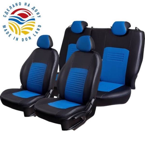 Чехлы Экокожа Турин Классик на Great Wall Safe (SUV G-5) 50/50