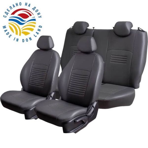 Чехлы Экокожа Турин Классик на Great Wall Safe (SUV G-5) 50/50